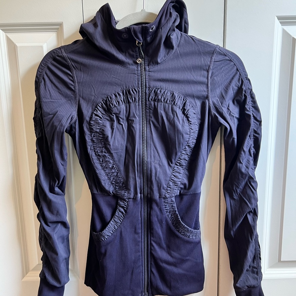 Deep Purple Reversible Dance Studio Jacket
